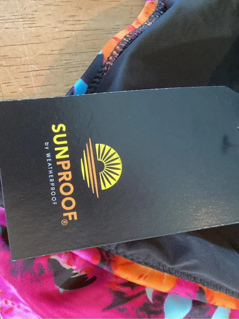 Sunproof by Weatherproof Tropical Floral One Piece -Size 11- NWT! - Beautiful